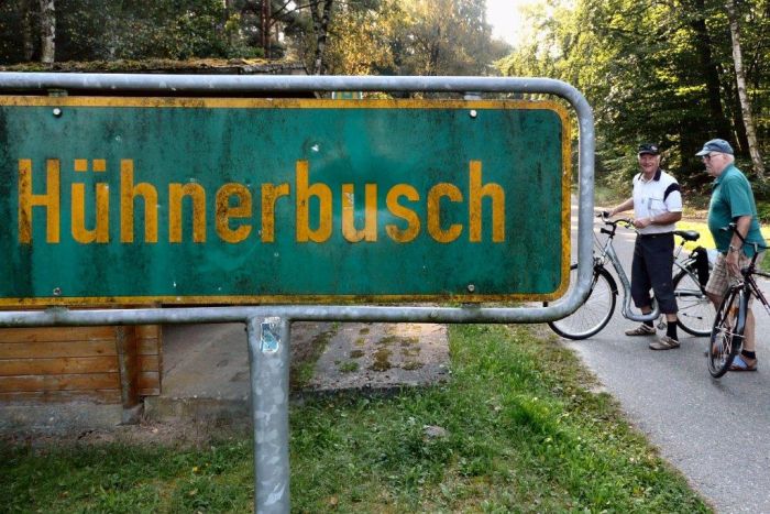 Rudererbesuch in Hühnerbusch