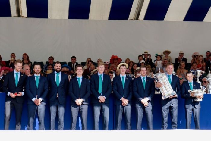 Siegerehrung bei Henley-Royal.