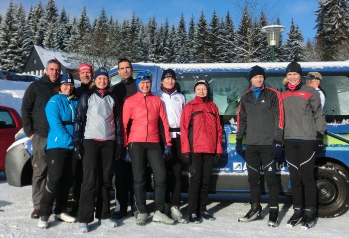Wintertraining der SRG-Ruderer in Mühlleithen