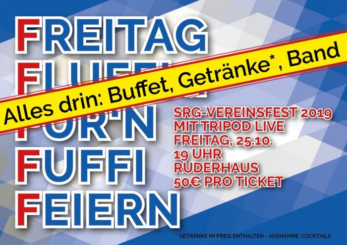 SRG-Fest 2019 am Freitag, 25. Oktober