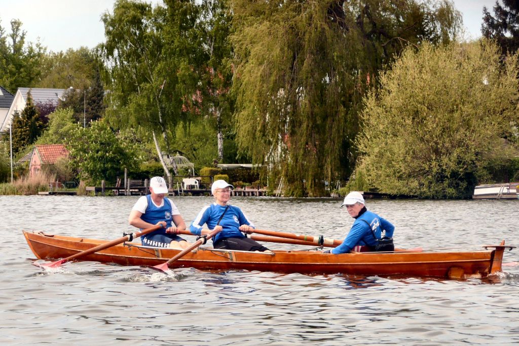 Auf dem Wasser von Mölln.