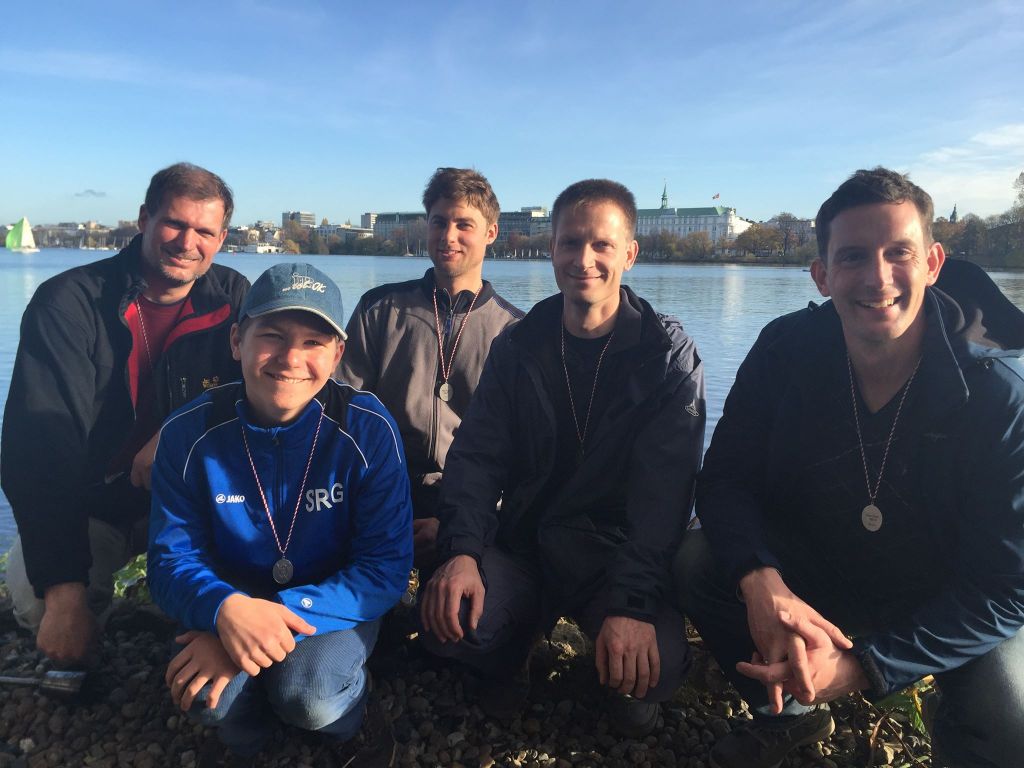 Schweriner Vierer-Mannschaft beim Fari-Cup.